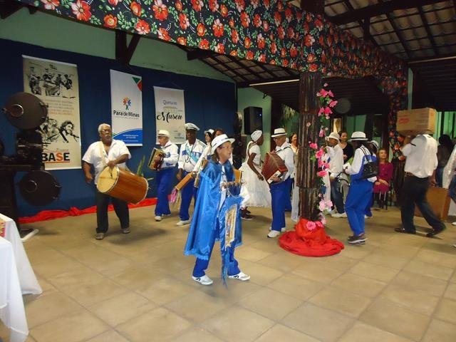 Guardas de Congo de Pará de Minas no Quinta no Museu